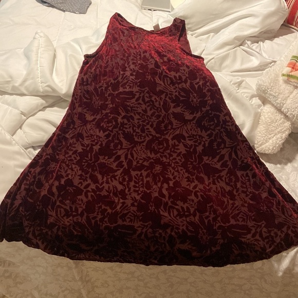 𝅺OLD navy suede dress - Picture 2 of 3